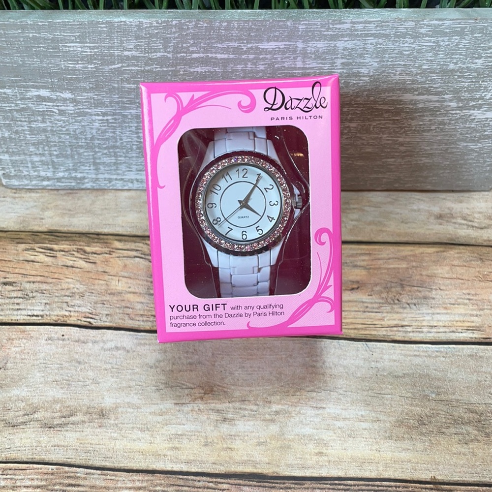 Dazzle by Paris Hilton Quartz Watch Pink